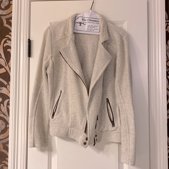 Lucky Brand Jackets & Blazers - Lucky Brand knit Moto jacket M